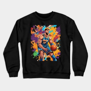 LA basketball Crewneck Sweatshirt